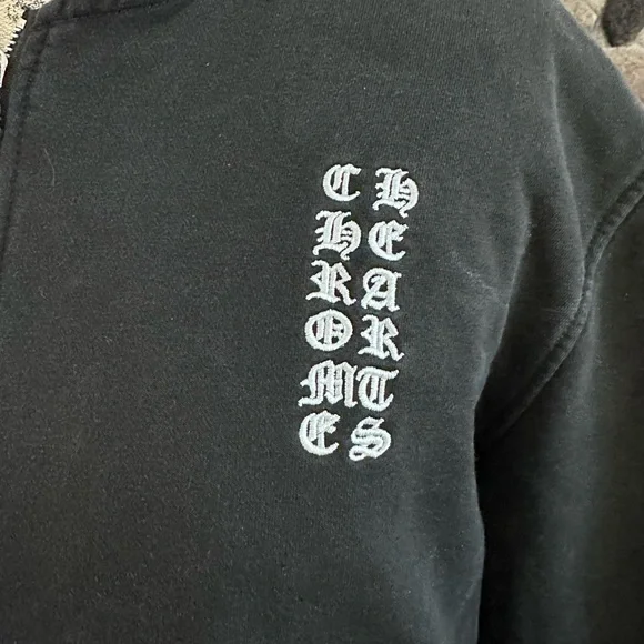 Chrome Hearts Zip-Up Hoodie - Size Small - Picture 4 of 9